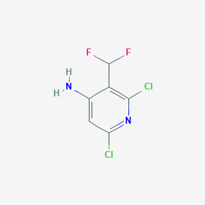 2,6-Dichloro-3-(difluoromethyl)pyridin-4-amine