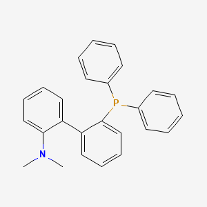 molecular formula C26H24NP B1302016 2-Diphenylphosphino-2'-(N,N-dimethylamino)biphenyl CAS No. 240417-00-9
