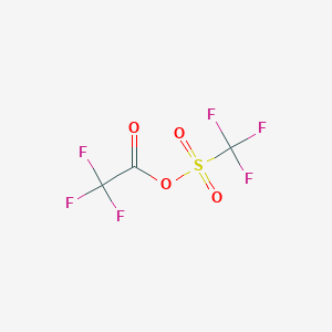 molecular formula C3F6O4S B1302017 Trifluoroacetyl triflate CAS No. 68602-57-3