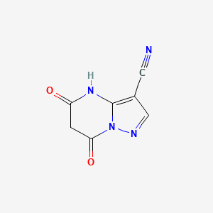 Ethyl5,7-dihydroxypyrazolo[1,5-A]pyrimidine-3-carboxylate