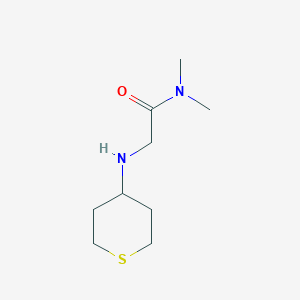 N,N-Dimethyl-2-((tetrahydro-2H-thiopyran-4-yl)amino)acetamide