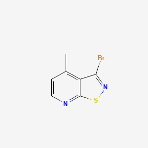 3-Bromo-4-methylisothiazolo[5,4-b]pyridine