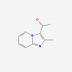 molecular formula C10H10N2O B1302022 3-乙酰基-2-甲基咪唑并[1,2-a]吡啶 CAS No. 29096-60-4