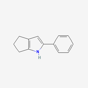 2-Phenyl-1,4,5,6-tetrahydrocyclopenta[b]pyrrole