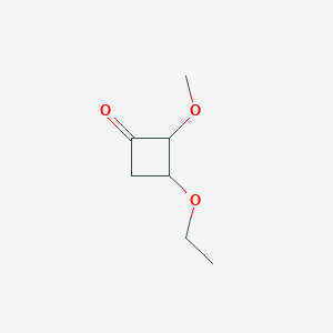 3-Ethoxy-2-methoxycyclobutan-1-one