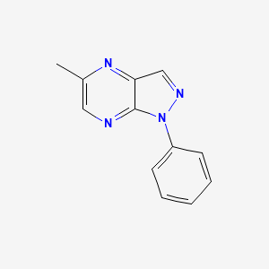 5-Methyl-1-phenyl-1H-pyrazolo[3,4-b]pyrazine