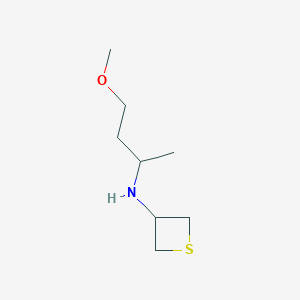 N-(4-Methoxybutan-2-yl)thietan-3-amine