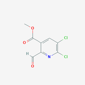 Methyl 5,6-dichloro-2-formylnicotinate