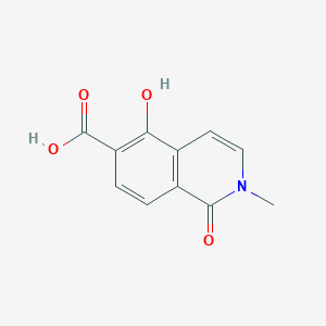 5-Hydroxy-2-methyl-1-oxo-1,2-dihydroisoquinoline-6-carboxylic acid