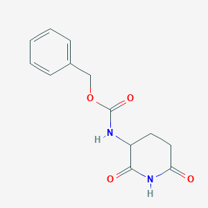 B1302031 3-N-Cbz-amino-2,6-Dioxo-piperidine CAS No. 24666-55-5