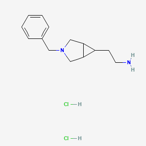 2-[Exo-3-benzyl-3-azabicyclo[3.1.0]hexan-6-yl]ethan-1-aminedihydrochloride