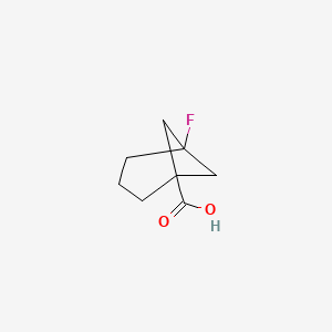 5-Fluorobicyclo[3.1.1]heptane-1-carboxylicacid