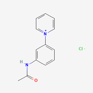 1-(3-Acetamidophenyl)pyridin-1-ium chloride