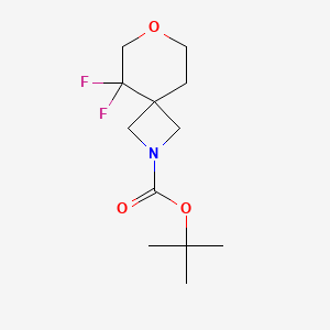 tert-Butyl 5,5-difluoro-7-oxa-2-azaspiro[3.5]nonane-2-carboxylate