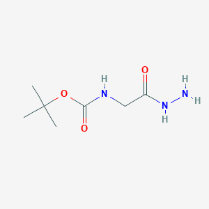 B1302040 Tert-butyl 2-hydrazinyl-2-oxoethylcarbamate CAS No. 6926-09-6
