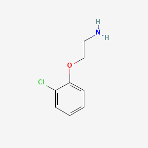 molecular formula C8H10ClNO B1302048 2-(2-氯苯氧基)乙胺 CAS No. 26378-53-0