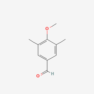 molecular formula C10H12O2 B1302058 3,5-二甲基-4-甲氧基苯甲醛 CAS No. 39250-90-3