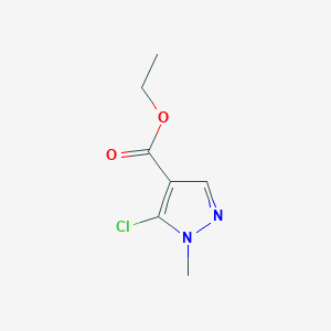 molecular formula C7H9ClN2O2 B1302086 5-氯-1-甲基-1H-吡唑-4-羧酸乙酯 CAS No. 56984-32-8