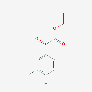 Ethyl 4-fluoro-3-methylbenzoylformate