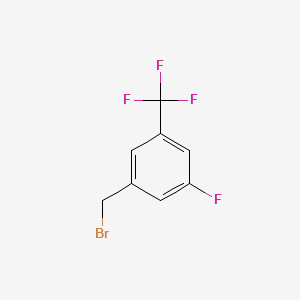 molecular formula C8H5BrF4 B1302111 3-氟-5-(三氟甲基)苄基溴 CAS No. 239087-09-3