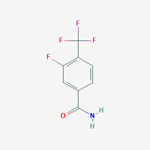 B1302121 3-Fluoro-4-(trifluoromethyl)benzamide CAS No. 247170-27-0