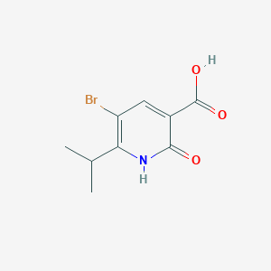 5-Bromo-6-isopropyl-2-oxo-1,2-dihydropyridine-3-carboxylic acid