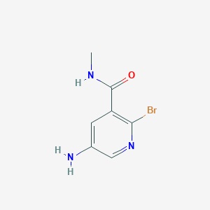 5-Amino-2-bromo-N-methylnicotinamide