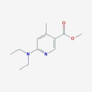 Methyl 6-(diethylamino)-4-methylnicotinate