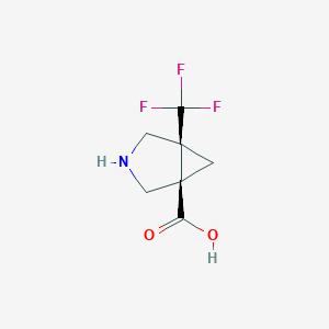 (1R,5S)-5-(trifluoromethyl)-3-azabicyclo[3.1.0]hexane-1-carboxylic acid