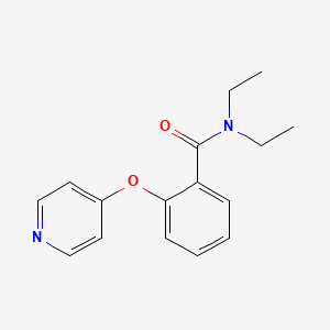 N,N-Diethyl-2-(pyridin-4-yloxy)benzamide