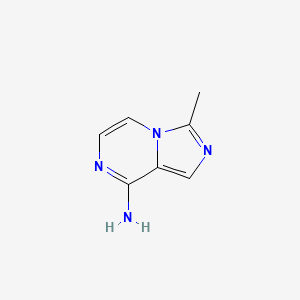 3-Methylimidazo[1,5-a]pyrazin-8-amine