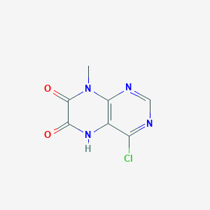 4-Chloro-8-methylpteridine-6,7(5H,8H)-dione