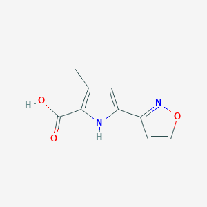 5-(Isoxazol-3-yl)-3-methyl-1H-pyrrole-2-carboxylicacid