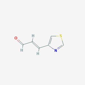 (E)-3-(Thiazol-4-yl)acrylaldehyde