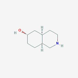 (4aR,6S,8aS)-rel-Decahydroisoquinolin-6-ol