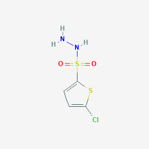 molecular formula C4H5ClN2O2S2 B1302137 5-Chlorothiophene-2-sulfonohydrazide CAS No. 78380-28-6