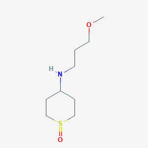 4-((3-Methoxypropyl)amino)tetrahydro-2H-thiopyran 1-oxide