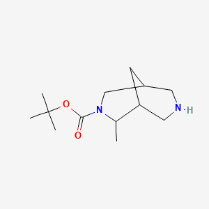 Tert-butyl 2-methyl-3,7-diazabicyclo[3.3.1]nonane-3-carboxylate