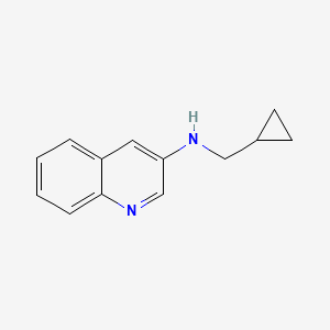 N-(cyclopropylmethyl)quinolin-3-amine