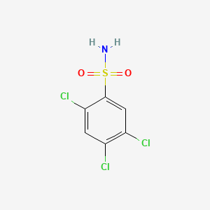 molecular formula C6H4Cl3NO2S B1302141 2,4,5-三氯苯磺酰胺 CAS No. 29092-27-1
