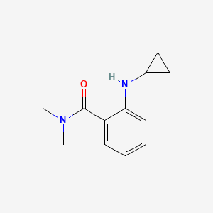 2-(Cyclopropylamino)-N,N-dimethylbenzamide