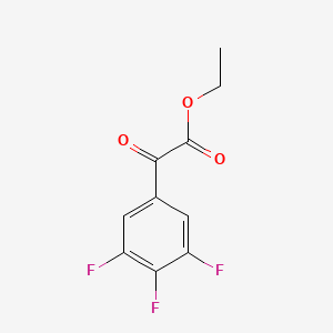 molecular formula C10H7F3O3 B1302144 Ethyl 3,4,5-trifluorobenzoylformate CAS No. 732251-58-0