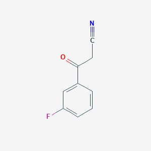 molecular formula C9H6FNO B1302146 3-Fluorobenzoylacetonitrile CAS No. 21667-61-8