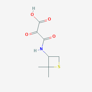 3-((2,2-Dimethylthietan-3-yl)amino)-2,3-dioxopropanoicacid