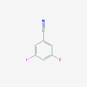 molecular formula C7H3FIN B1302148 3-氟-5-碘苯甲腈 CAS No. 723294-75-5