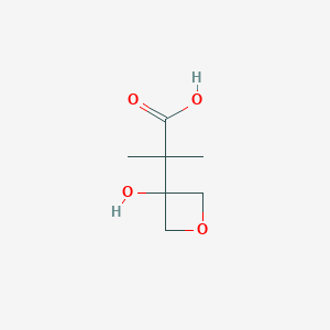 2-(3-Hydroxyoxetan-3-yl)-2-methylpropanoic acid