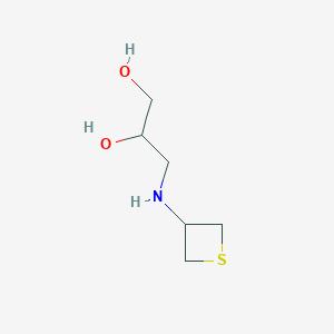 3-(Thietan-3-ylamino)propane-1,2-diol