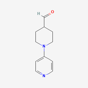 1-(4-Pyridinyl)-4-piperidinecarboxaldehyde