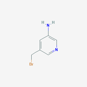 5-(Bromomethyl)pyridin-3-amine