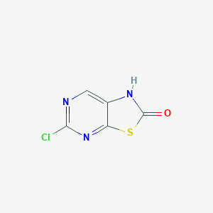 5-chlorothiazolo[5,4-d]pyrimidin-2(1H)-one